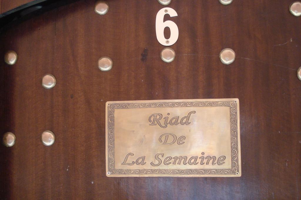 מרקש Riad De La Semaine מראה חיצוני תמונה